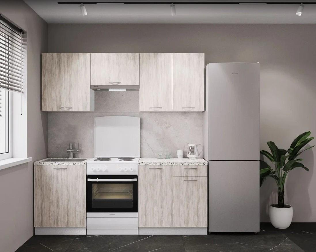 Set mobila bucatarie ML Mobila Omega-3 2/1.4 m Artwood Alb