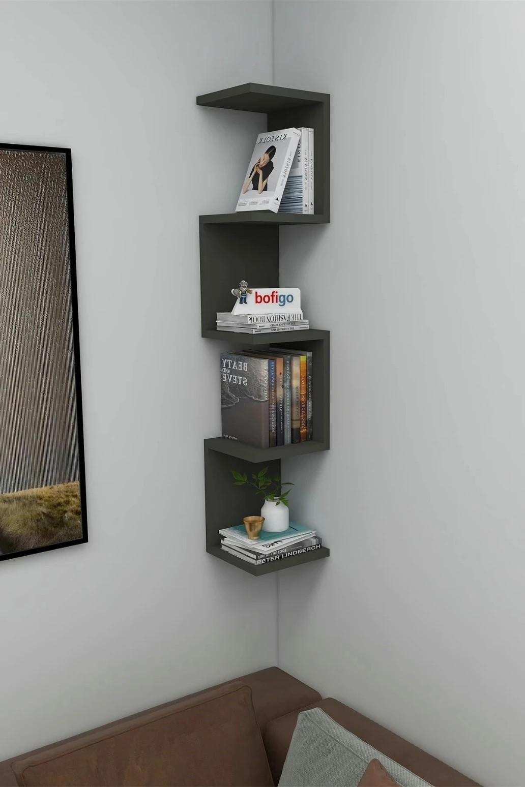 Полка на стену Bofigo 15-12-08 Anthracite
