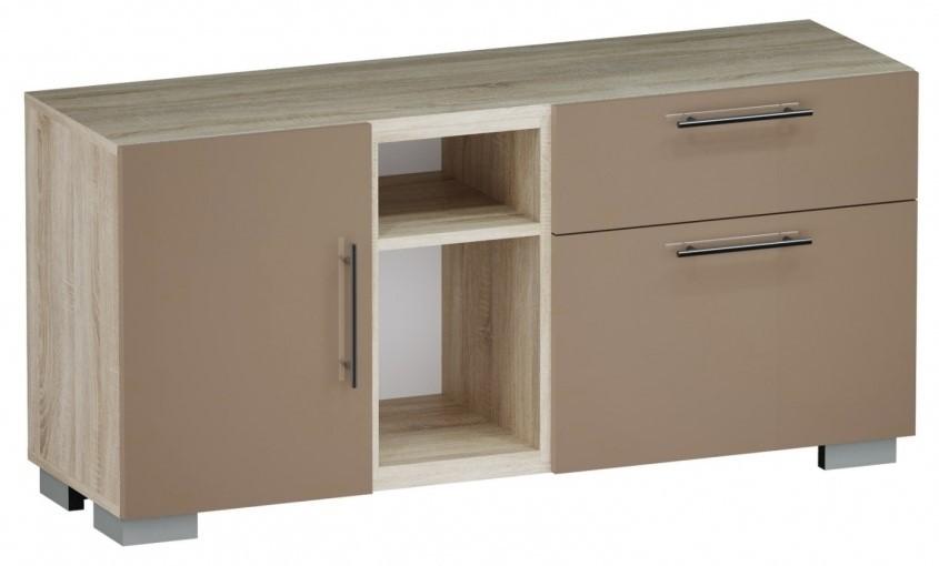 Tumba pentru televizor ML Mobila York Nr.4 Stejar Sonoma/Capucino