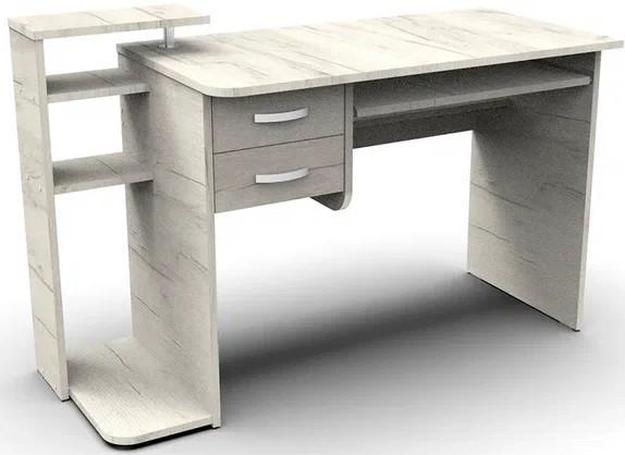 Masa de birou ML Mobila ML-6 Stejar Craft Alb