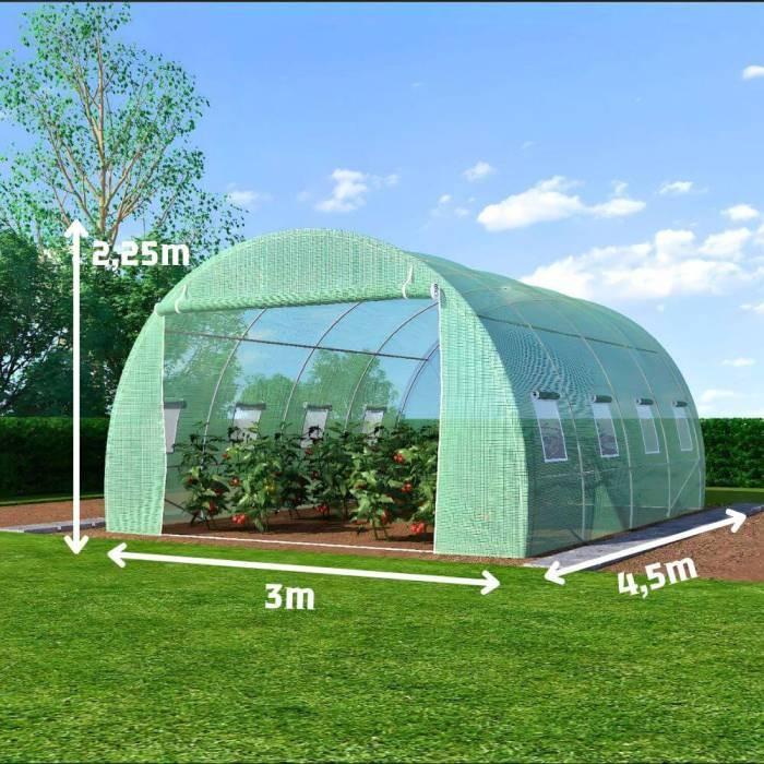 Теплица Tehno Ms 4.5x3x2.25m / Ø26mm / 2 uși