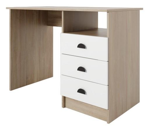 Письменный стол ML Mobila Рио №7 Дуб Сонома/Белый