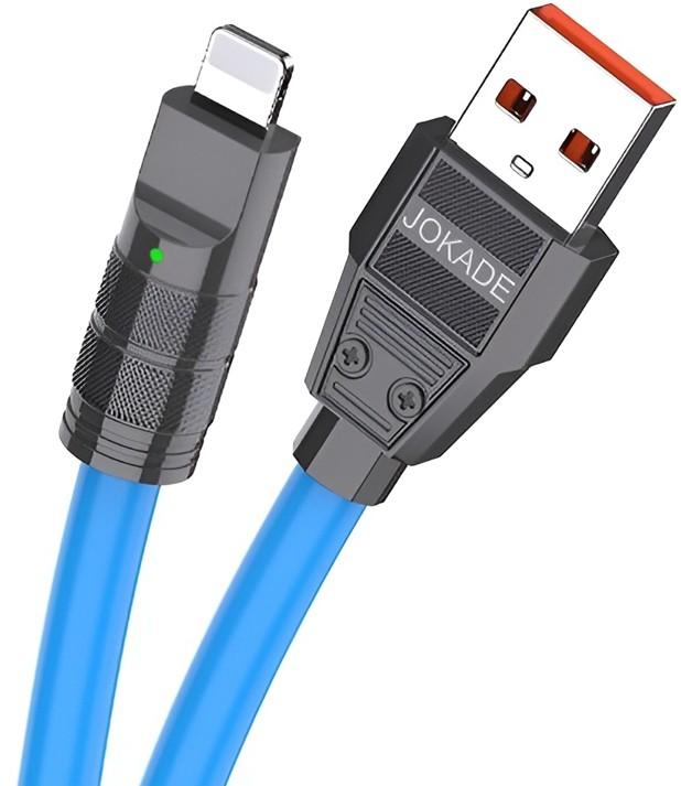 USB сablu Jokade USB-A to Lightning 5A 1M JA026 Blue