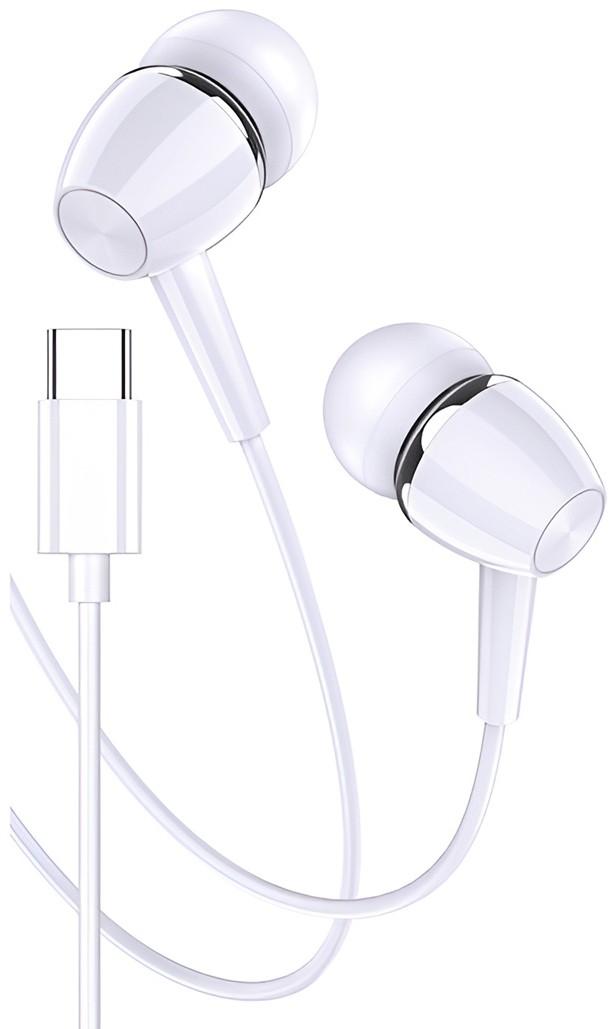 Casti Ksiga Type-C with Mic Jiaxuan KSC-1296 White