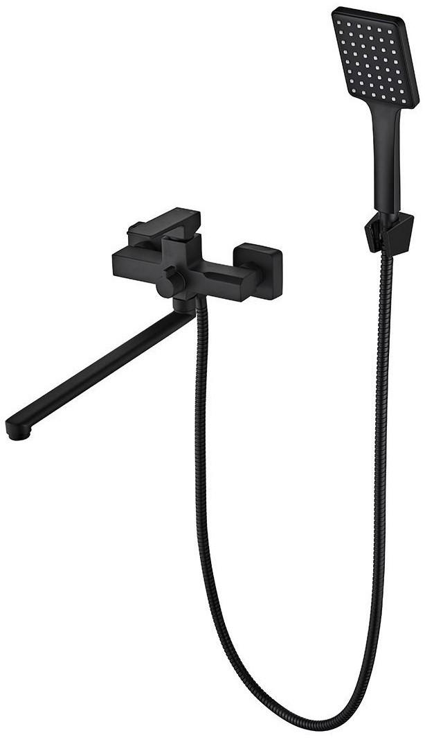 Смеситель для ванны Mat|eco Pixel Black