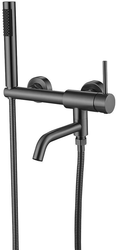 Смеситель для ванны Mat|eco Steel Dark Grey