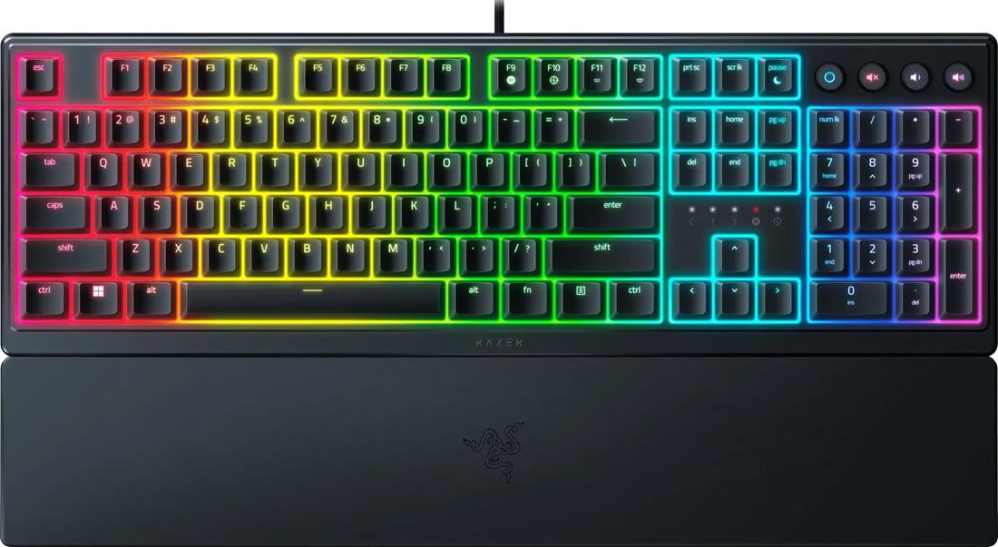 Tastatura gaming RAZER Ornata V3 Black (RZ03-04460800-R3R1)