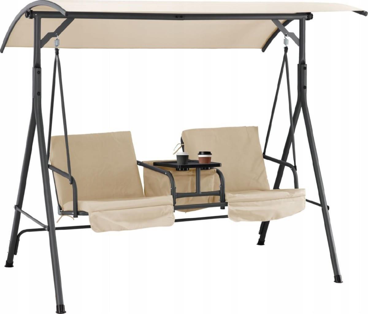 Leagan balansoar Chomik 170x110x165 cm KRE6779 Bej