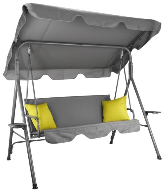 Садовые качели Chomik Флорентина KRE9987 Серый