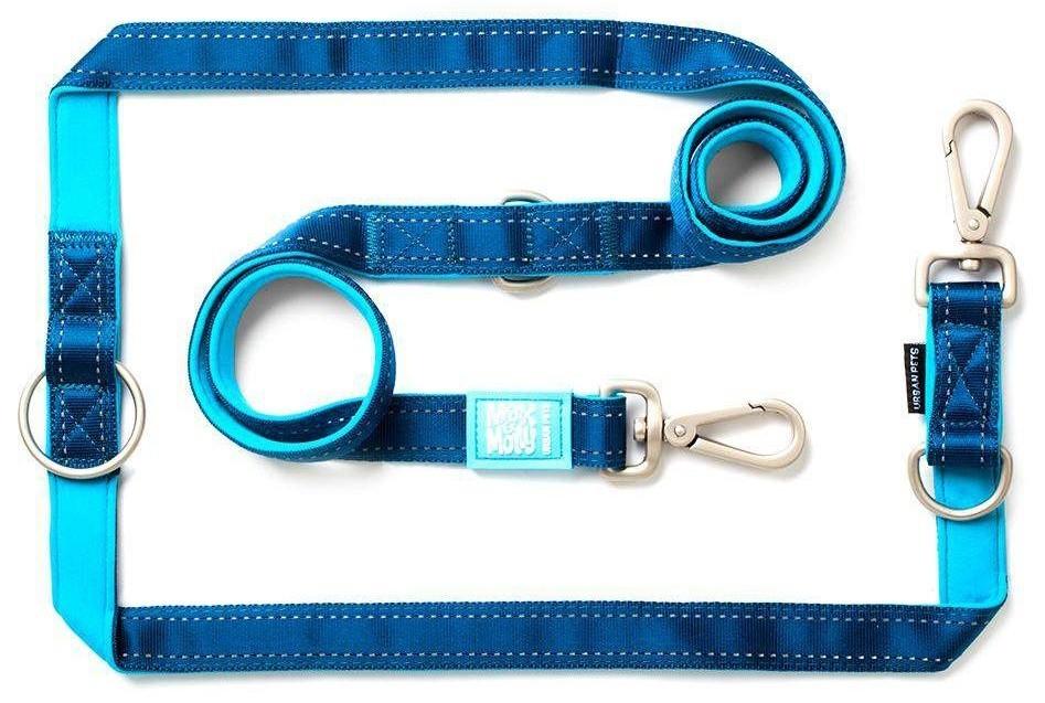 Шлейка для собак Max & Molly Multi-Functional Matrix Sky Blue L