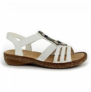 Sandale femeie Rieker 628-5-80 White