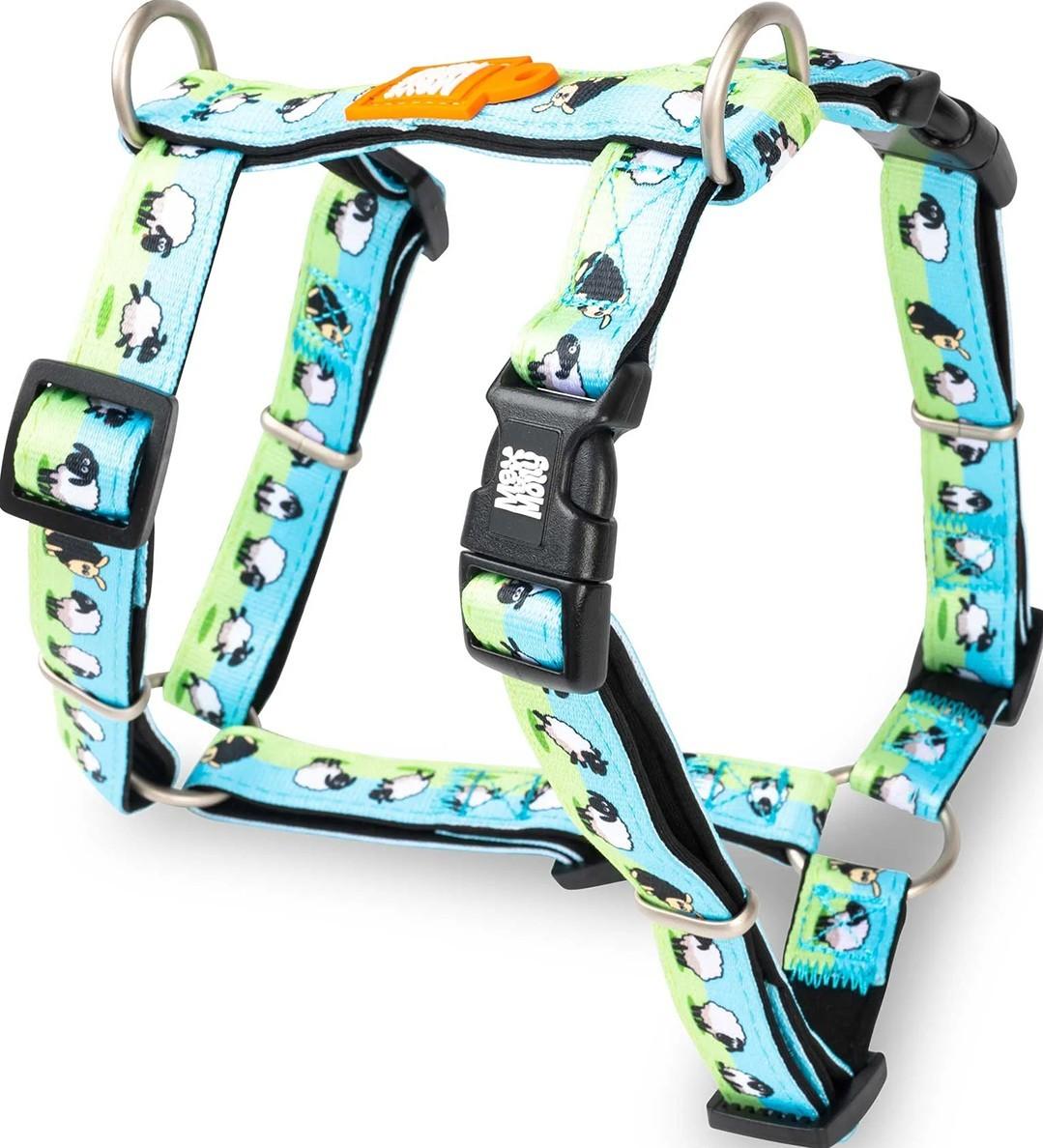 Шлейка для собак Max & Molly Black Sheep M