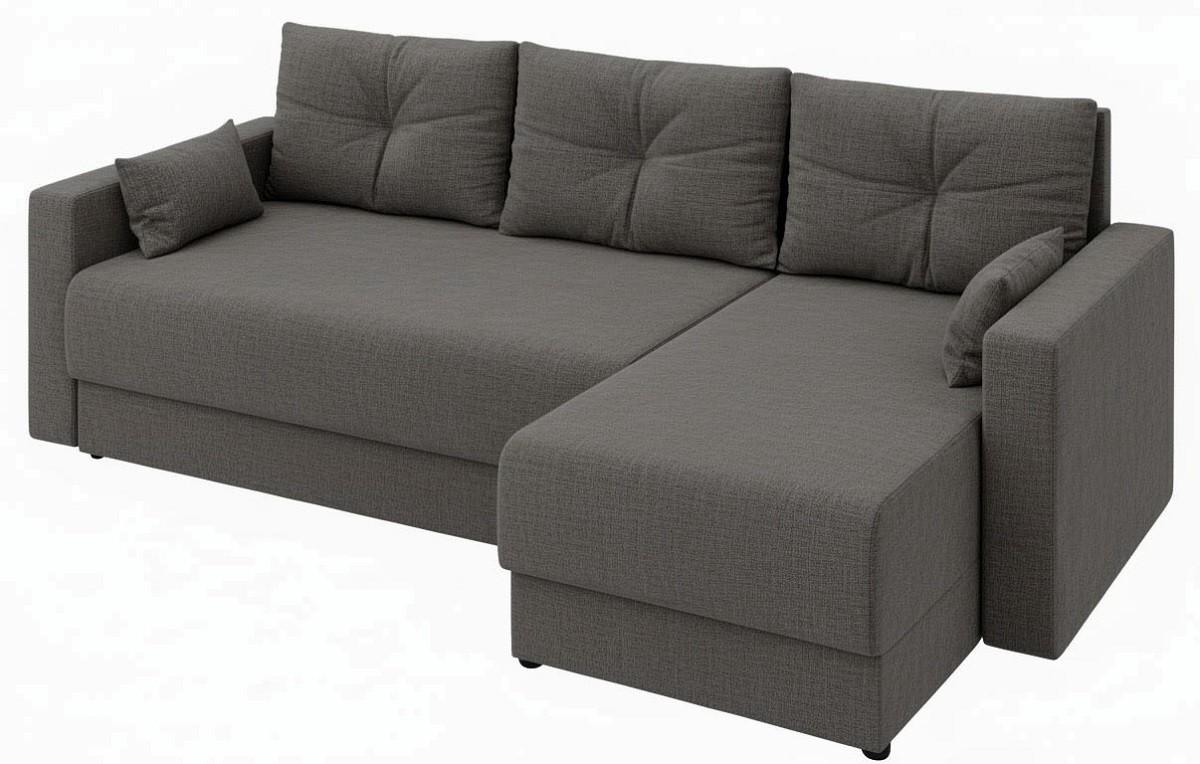 Угловой диван Sofyno Light Gemma 93 Серый