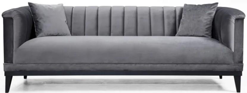 Canapea Trendy La moda 3locuri Gri inchis