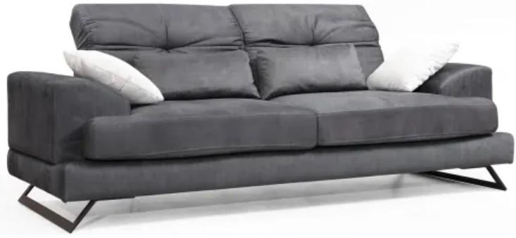 Canapea Trendy Frido 3locuri Antracit (Gri)