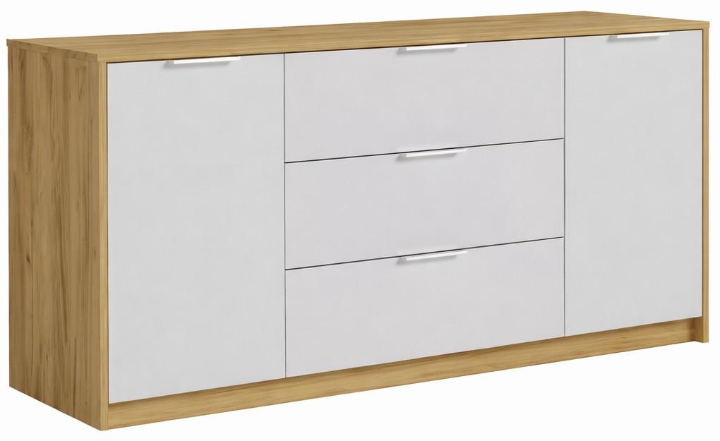 Комод MatroLuxe Aura №2 Дуб Крафт Золотой (Коричневый)