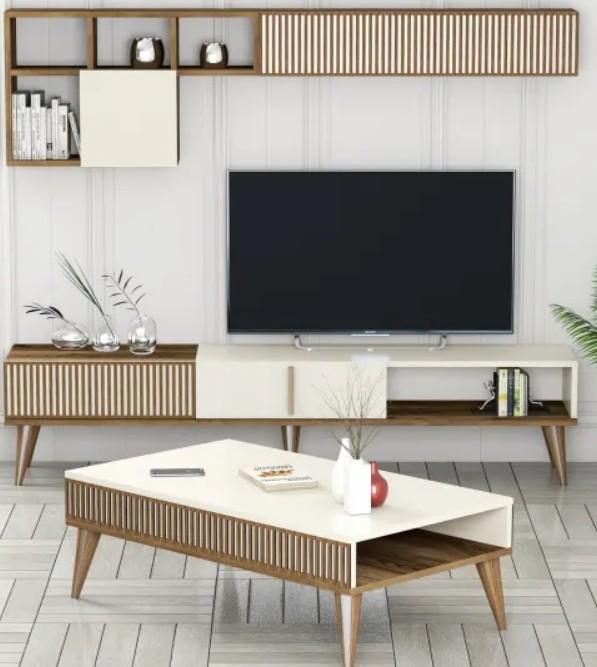 Living Trendy Milano Set 482 Nuc(Maro)/Crem