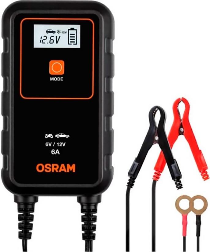 Зарядное устройство для автомобильного аккумулятора Osram 906 (OEBCS906)