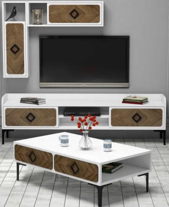 Living Trendy Samba 180x35x52 Alb