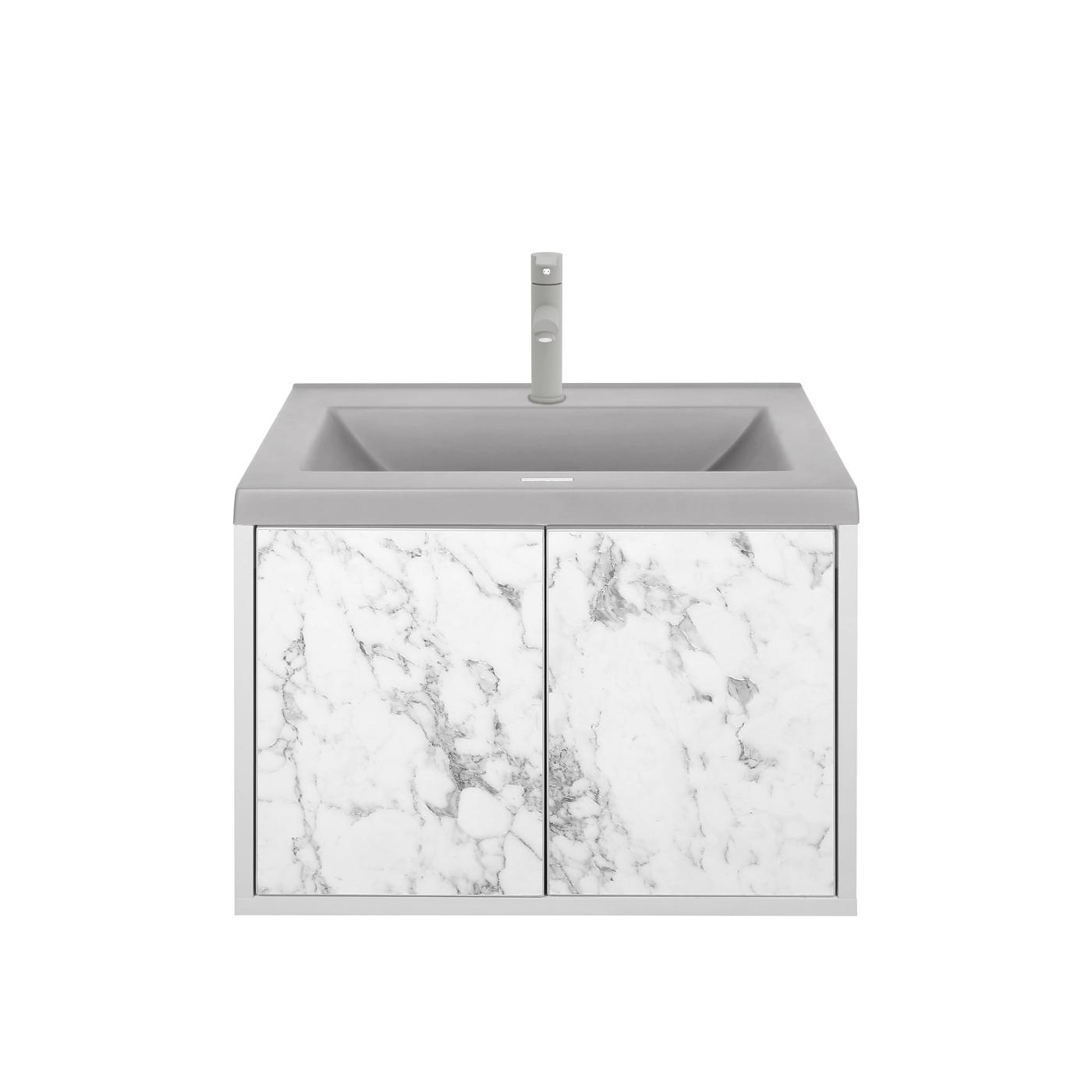 Шкаф под умывальник Aquatoria 10.02 Bianco 600x460