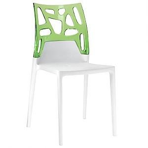Стул Papatya Ego-Rock Green/White