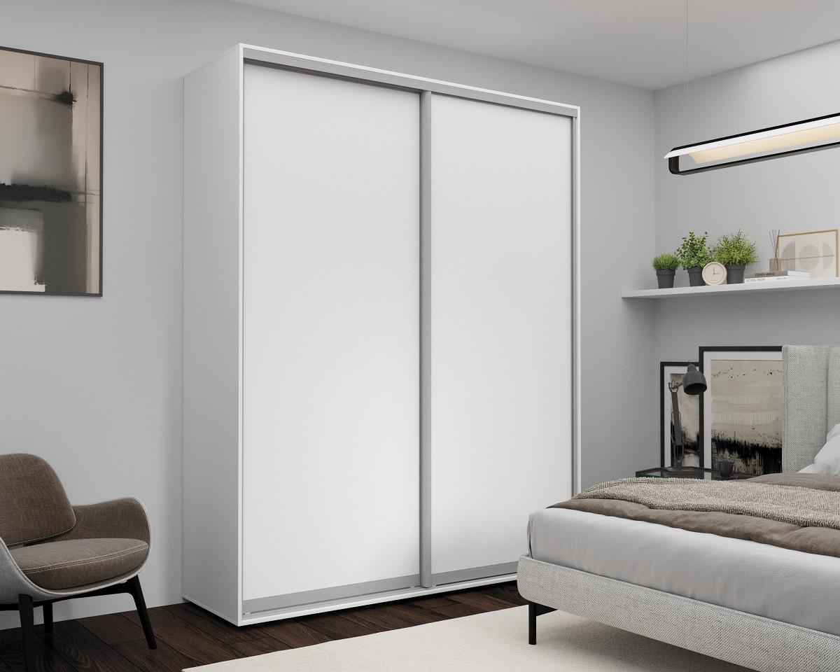 Dulap-cupe Nex Home PAL Alb 200x60x220 cm