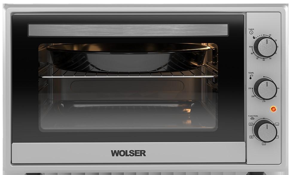 Духовка электрическая настольная Wolser WL-F 65 SILVER TF