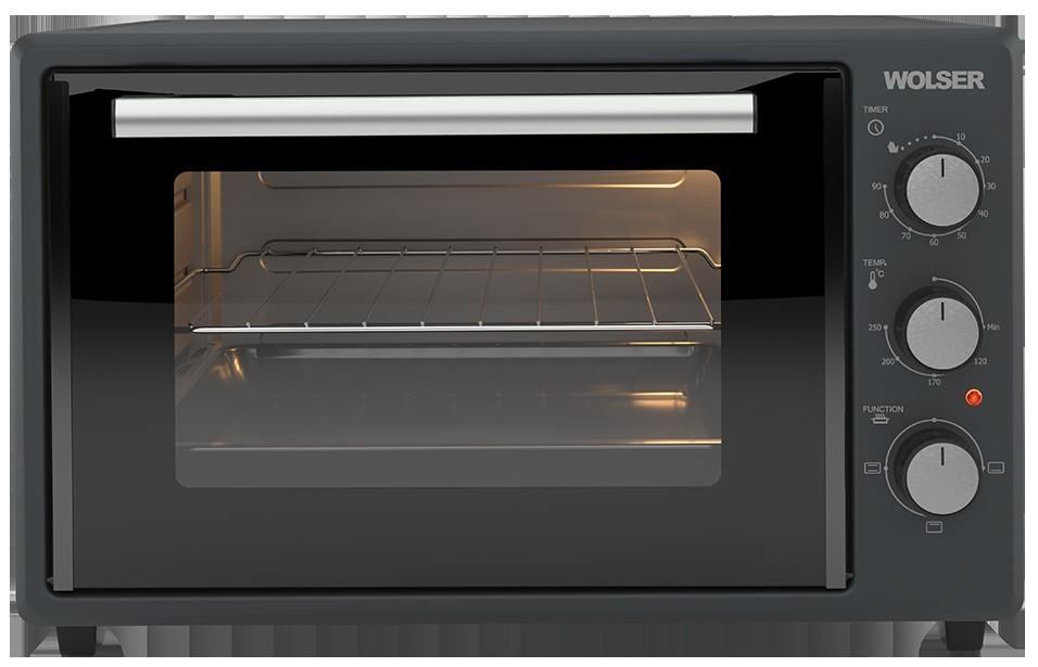 Духовка электрическая настольная Wolser WL-F 37 GREY