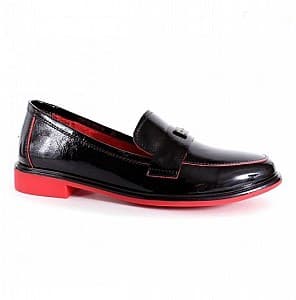 Туфли женские NL 3196-13-1833 Black-Red