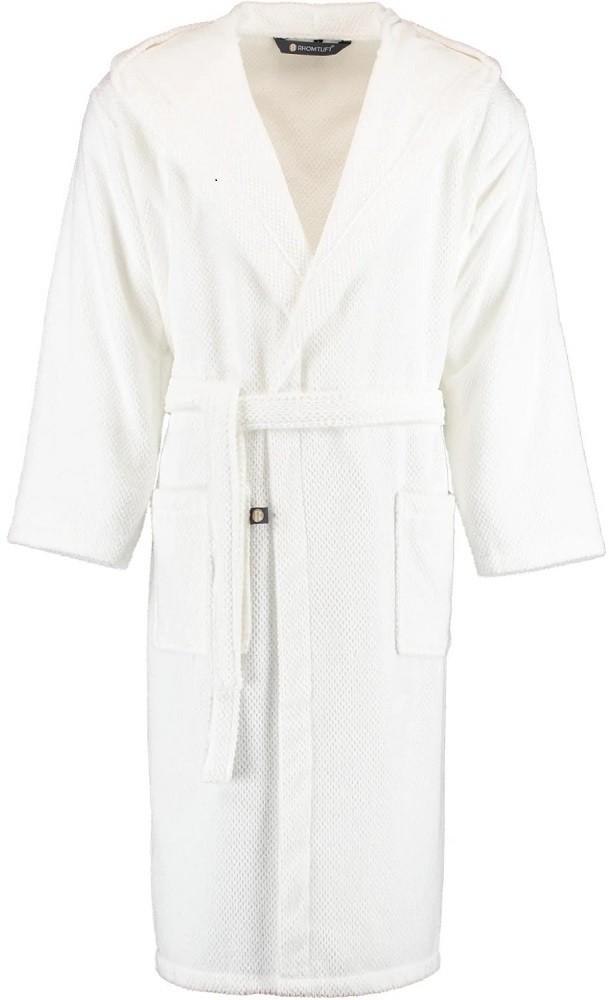 Halat de baie Rhomtuft Baronesse Unisex M White