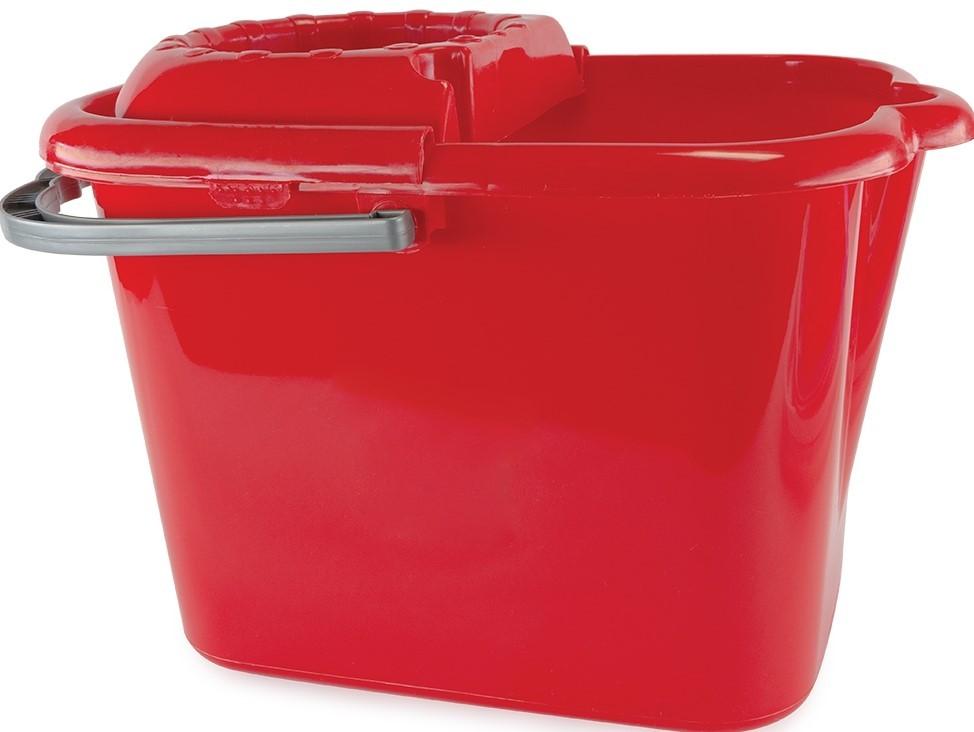 Galeata de curatare a pardoselilor Santino cu storcător și cu roți 12l