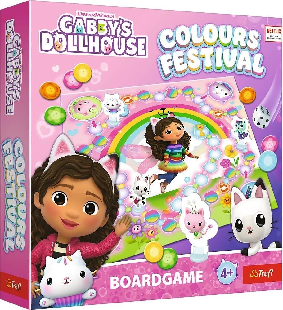 Joc de masa Trefl Gabby's Dollhouse: Colours Festival (02594)