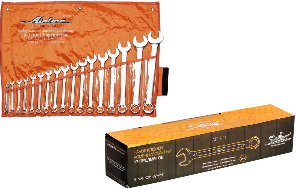 Set de chei AIRLINE 17 buc. 8-32 mm AIR-AT-17-11