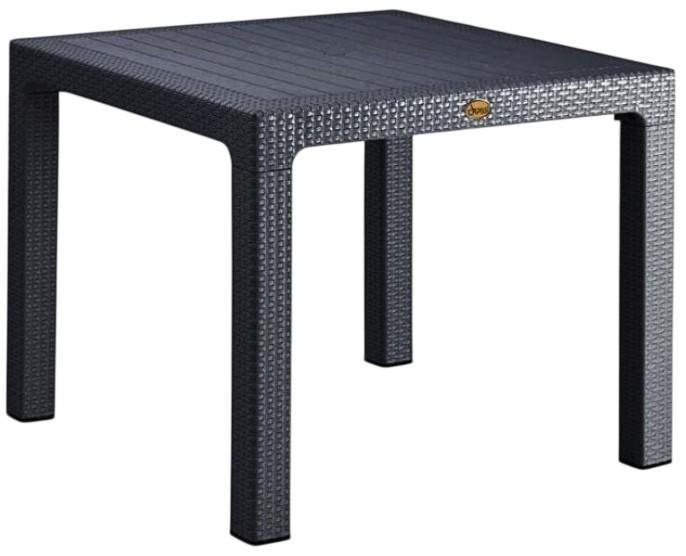 Стол садовый Capissi Rattan 90x90 Антрацит