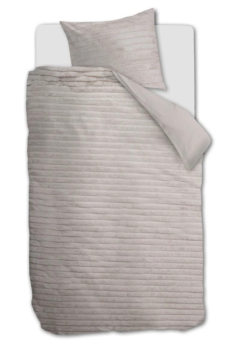 Комплект постельного белья Riviera Maison Furry Stripes 200x200/220 Off-white