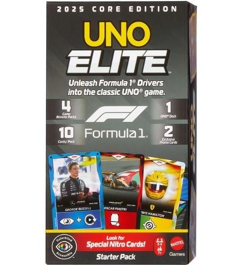 Настольная игра Mattel UNO Elite Formula1 (JLV42)