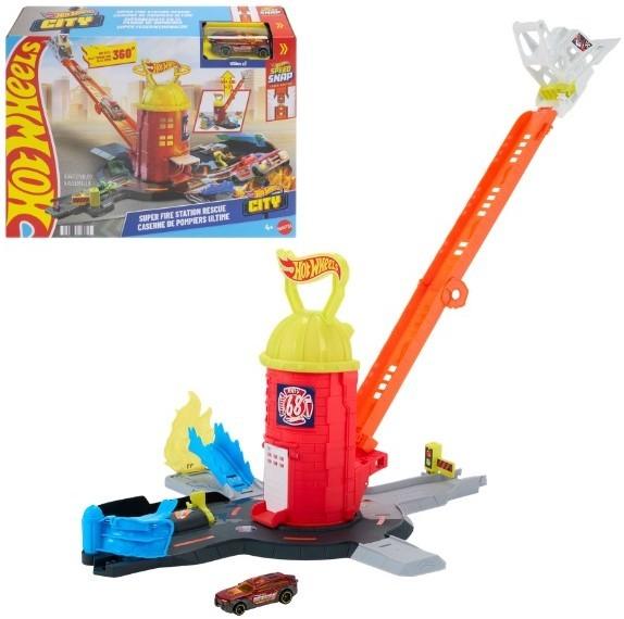  Hot Wheels Super Fire Station Rescue (JHL95)