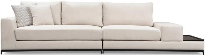 Диван Trendy четырехместный диван с обеденным столом - бежевый, 102 x 84 x 320 см