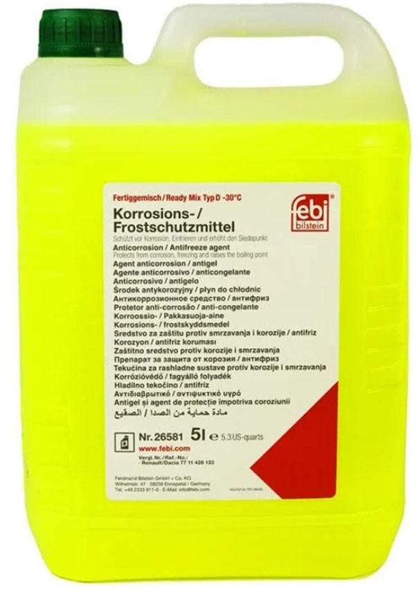 Антифриз FEBI Bilstein -35 Yellow 5L