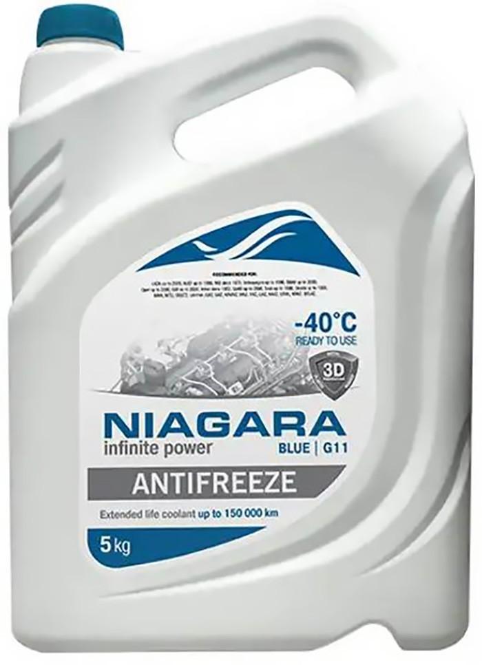 Антифриз NIAGARA G11 -40 5кг (синий)