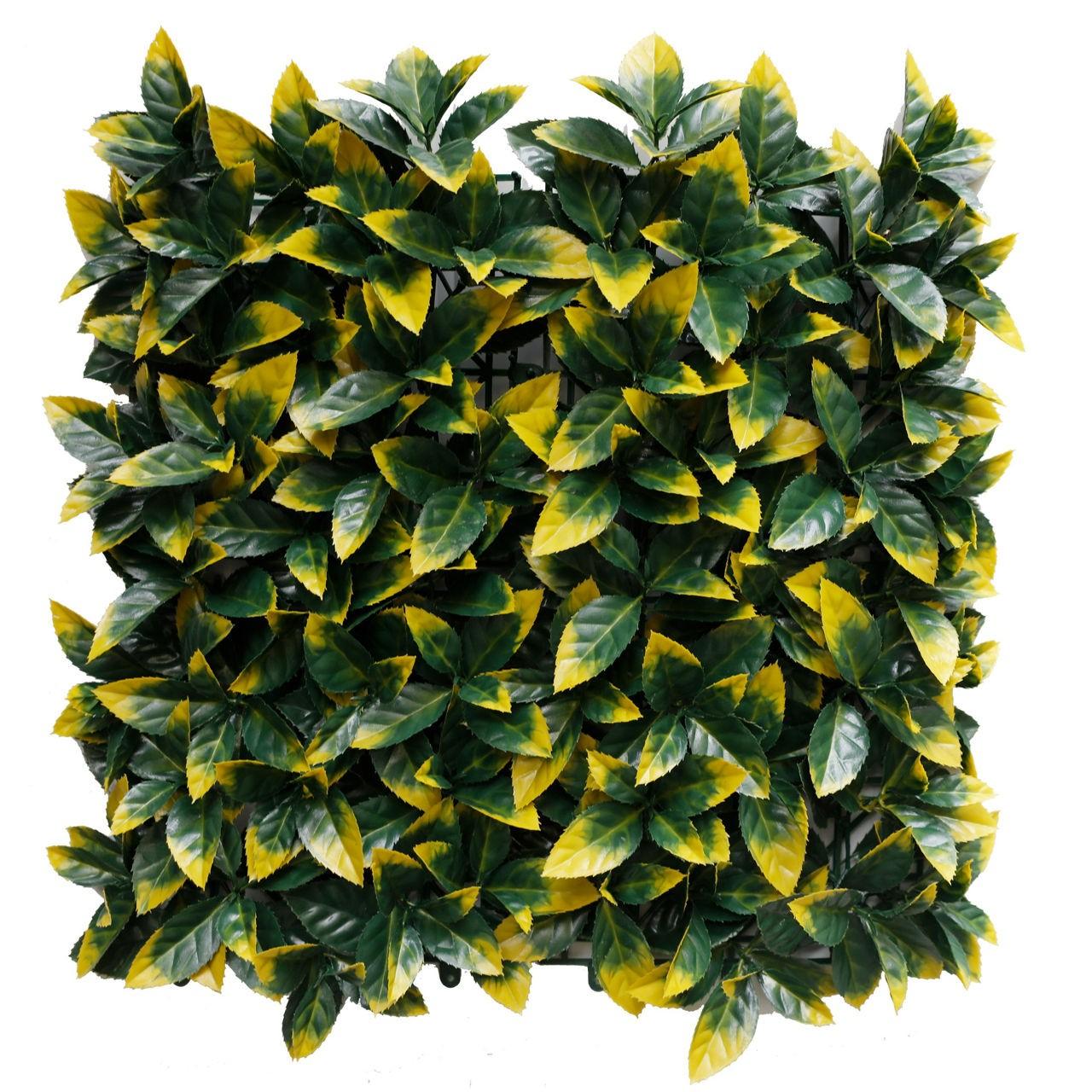 Декоративный забор Greentech Greenery Yellow 50x50 cm