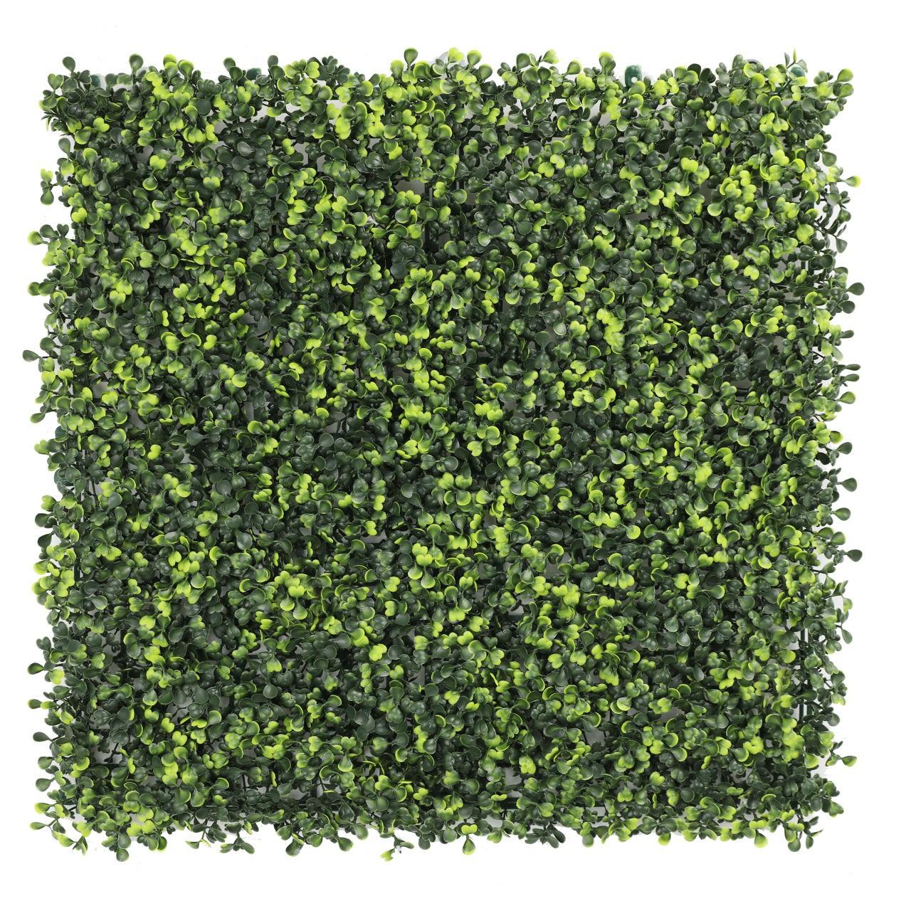 Декоративный забор Greentech Greenery Boxwood Light 50x50 cm