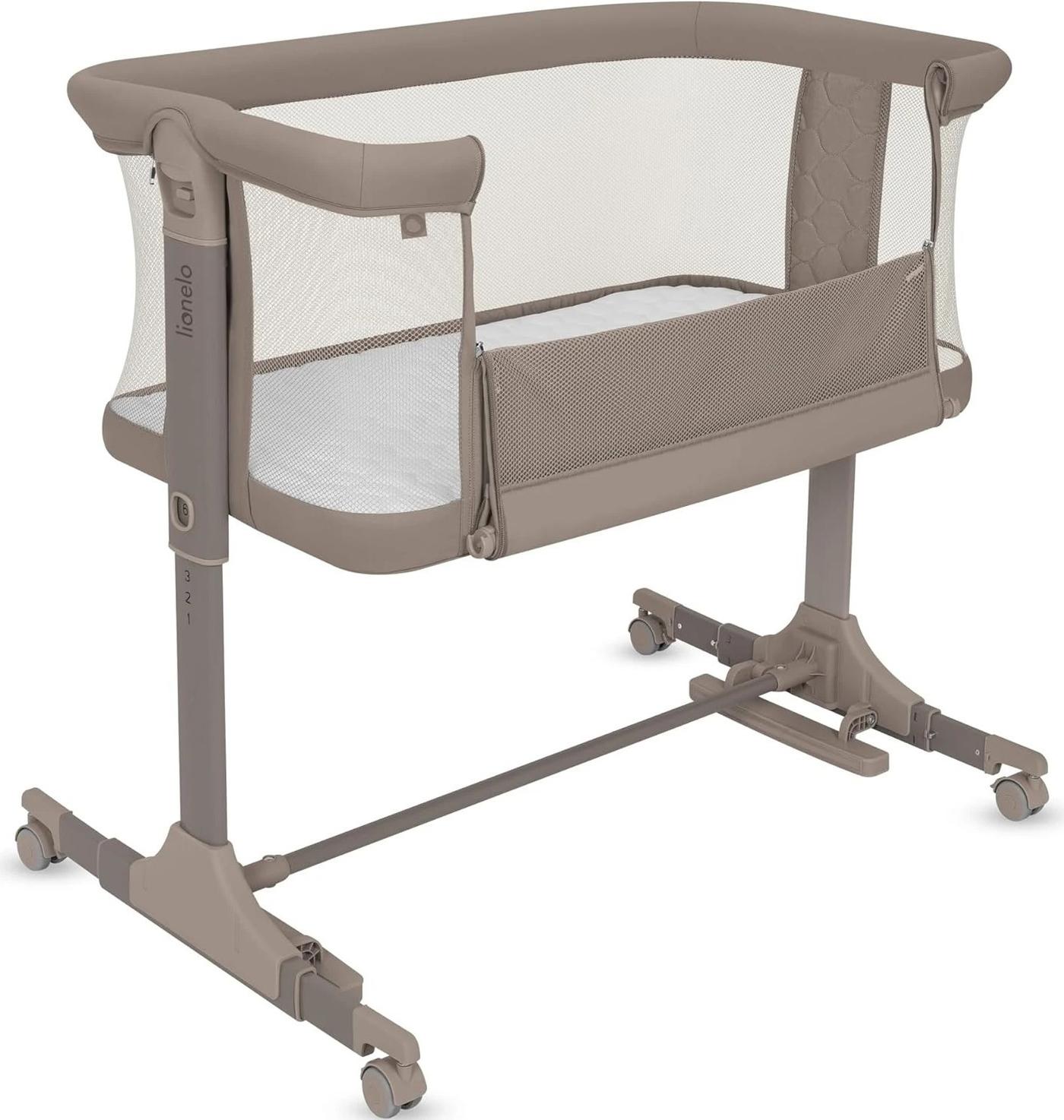 Patut copii Lionelo Pari Beige Taupe