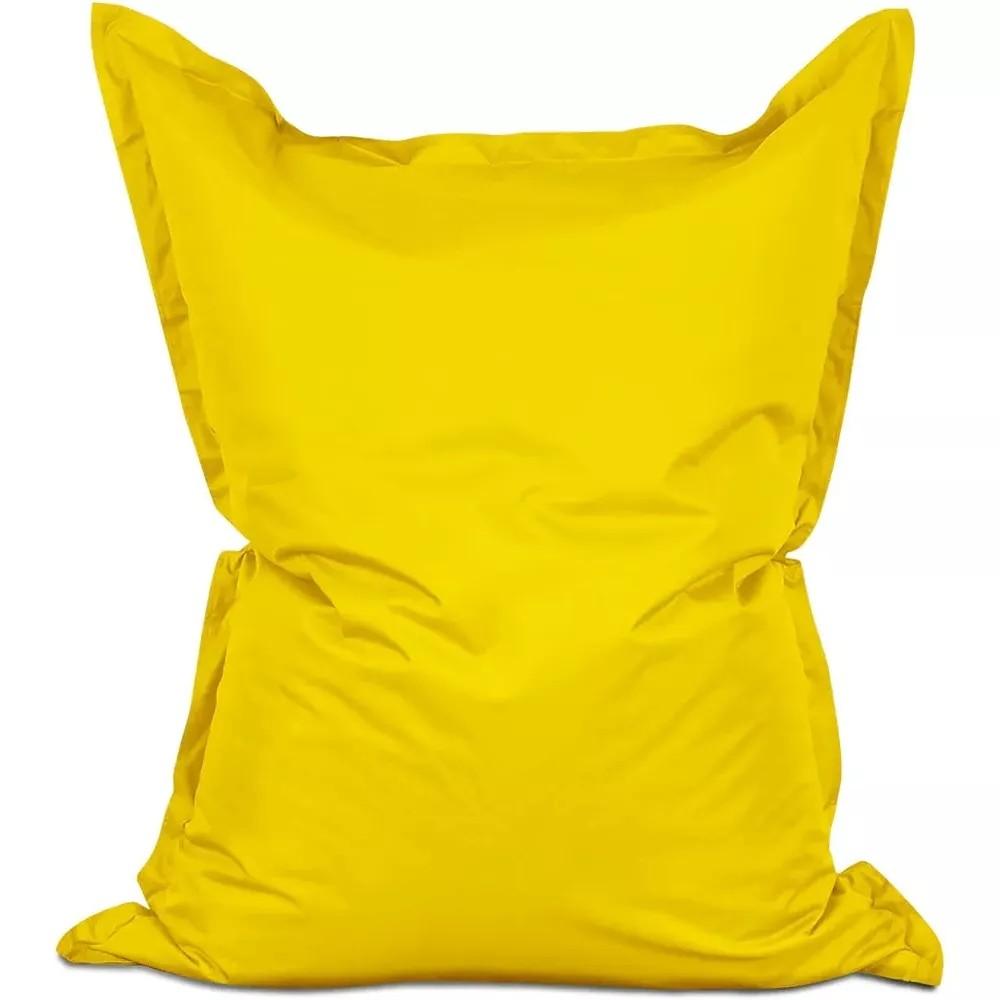 Fotoliu puf Beanbag Perna Yellow XXL