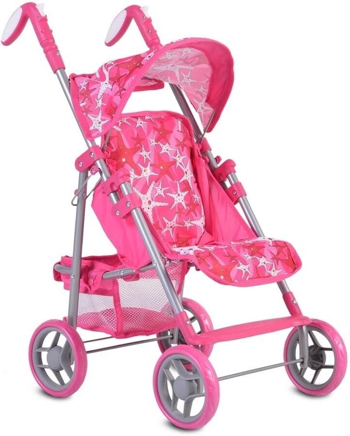 Коляска для кукол Moni Stars Pink