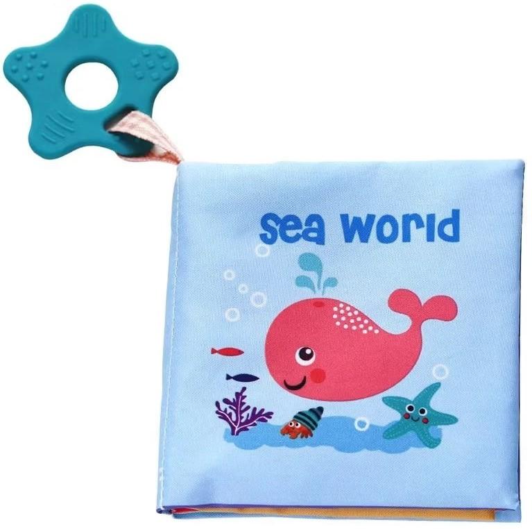 Игрушка для малыша Kikka Boo Cloth book with teether Sea world