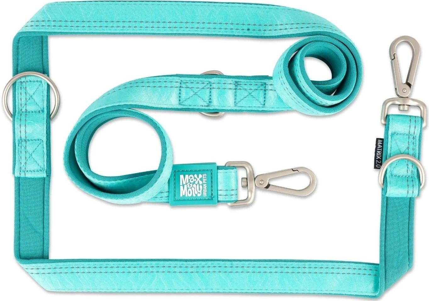 Ham pentru caini Max & Molly Multi-Function Matrix 2.0 Turquoise XS