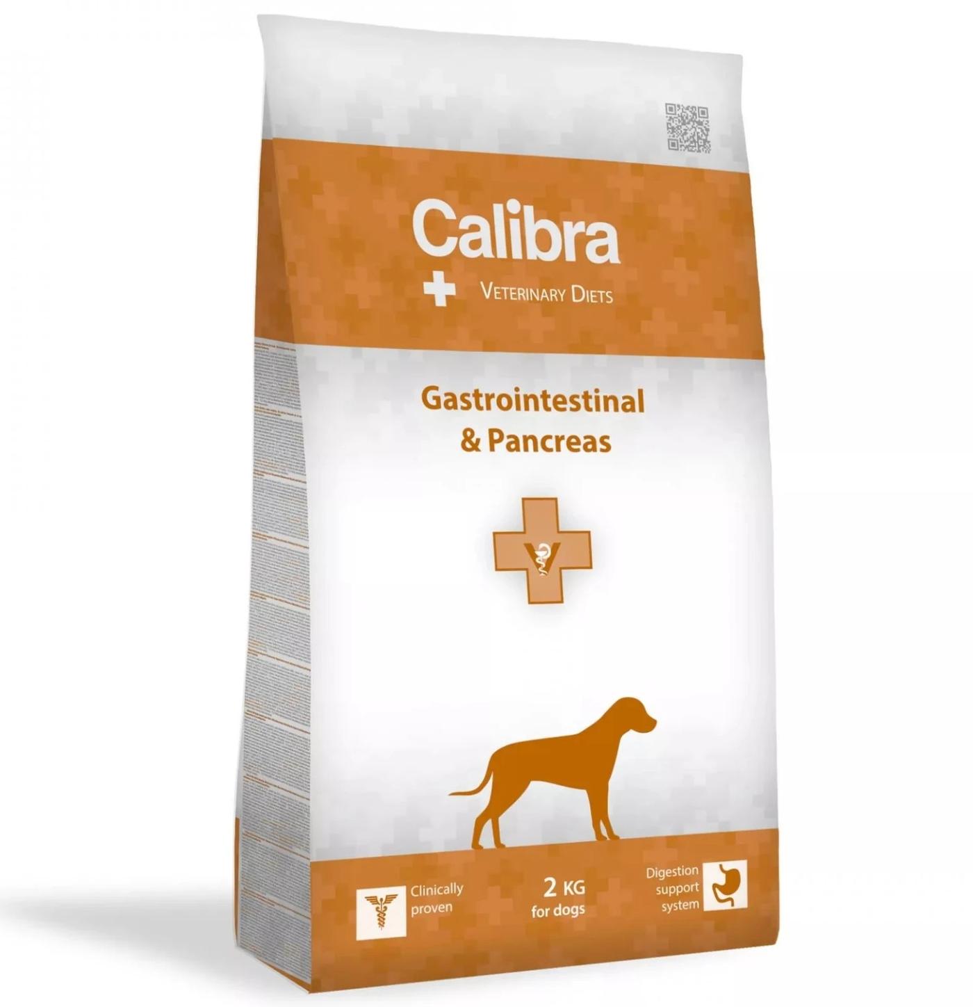 Hrana uscata pentru caini Calibra Gastrointestinal&Pancreas 2kg