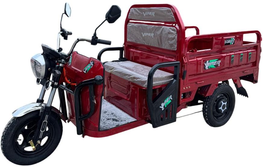 Электрический трицикл Viper E-CARGO 13 Red