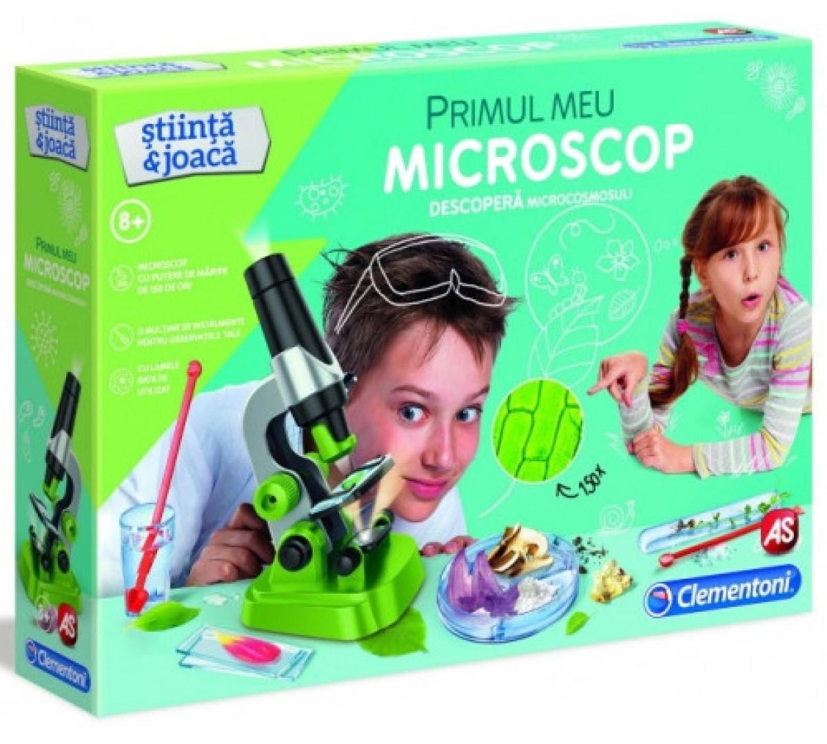 Set de cercetare pentru copii As Kids Primul Meu Microscop 1026-50342